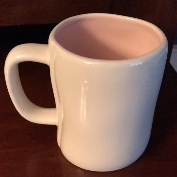 New Rae Dunn GET IT GIRL Mug white and pink - Picture 3 of 3